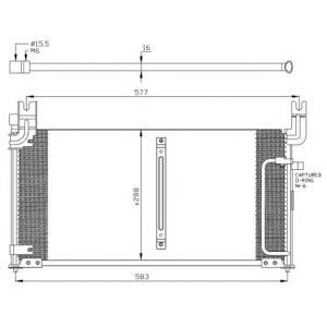 радиатор за климатик NRF 35310