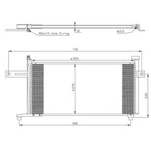 радиатор за климатик NRF 35315 