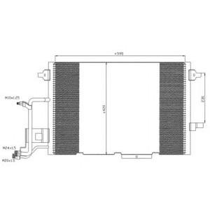 радиатор за климатик NRF 35317 