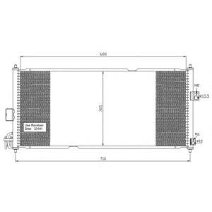 радиатор за климатик NRF 35336