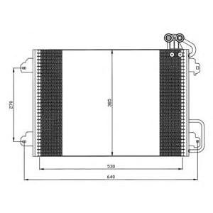 радиатор за климатик NRF 35340 