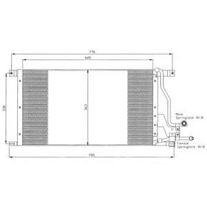 радиатор за климатик NRF 35400