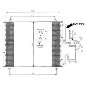 радиатор за климатик NRF 35421 