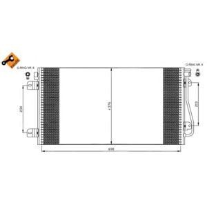 радиатор за климатик NRF 35484