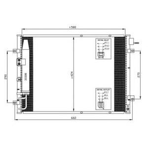 радиатор за климатик NRF 35515