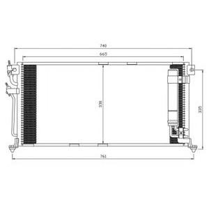 радиатор за климатик NRF 35541