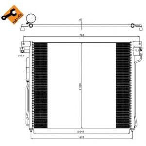 радиатор за климатик NRF 35582