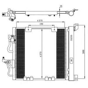 радиатор за климатик NRF 35598