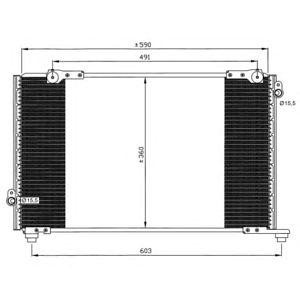 радиатор за климатик NRF 35607