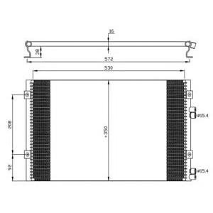 радиатор за климатик NRF 35608 