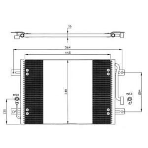 радиатор за климатик NRF 35632
