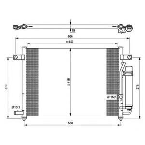 радиатор за климатик NRF 35767