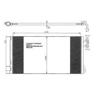 радиатор за климатик NRF 35773 