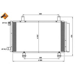 радиатор за климатик NRF 35782