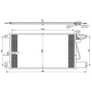 радиатор за климатик NRF 35790