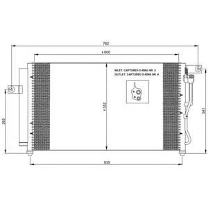 радиатор за климатик NRF 35798