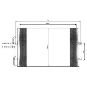 радиатор за климатик NRF 35802