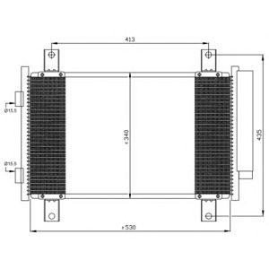 радиатор за климатик NRF 35840 