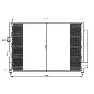 радиатор за климатик NRF 35865 