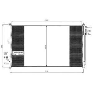 радиатор за климатик NRF 35878 