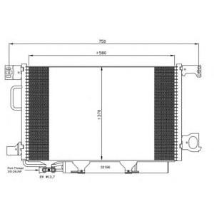 радиатор за климатик NRF 35893