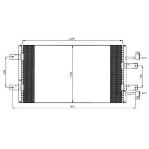 радиатор за климатик NRF 35900 