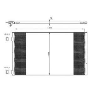 радиатор за климатик NRF 35902 