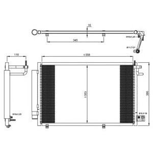 радиатор за климатик NRF 35903