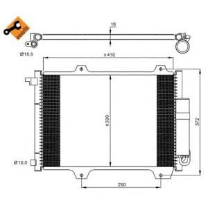 радиатор за климатик NRF 35907