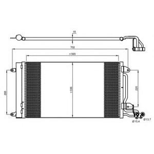 радиатор за климатик NRF 35910 