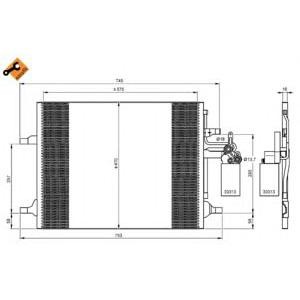 радиатор за климатик NRF 35930