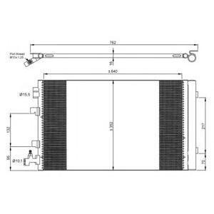 радиатор за климатик NRF 35932 