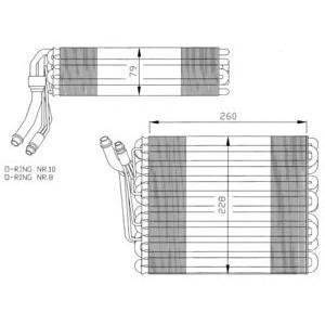 изпарител за климатик NRF 36023 