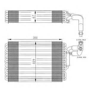 изпарител за климатик NRF 36030 