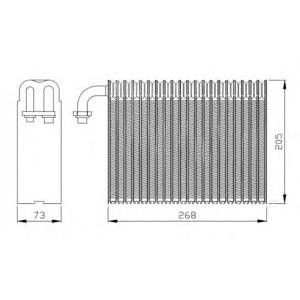 изпарител за климатик NRF 36068 