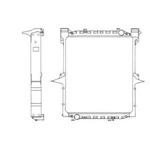 воден радиатор NRF 51528 