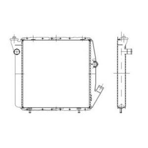 воден радиатор NRF 52026 