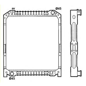 воден радиатор NRF 52096 