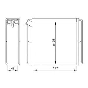 радиатор за парно NRF 52219 