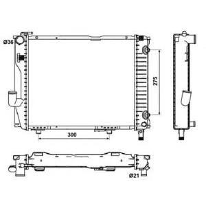 воден радиатор NRF 53030