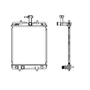 воден радиатор NRF 53459 