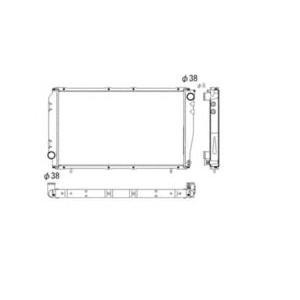 воден радиатор NRF 53528 