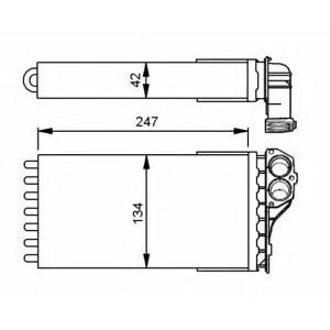 радиатор за парно NRF 53557 