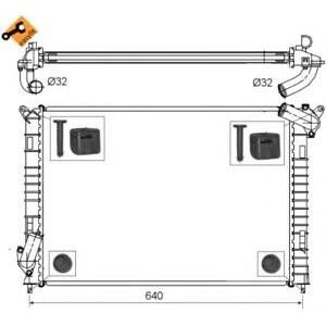 воден радиатор NRF 53808 