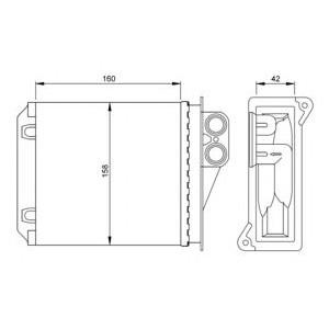 радиатор за парно NRF 54236 