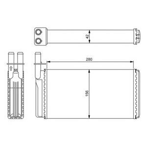 радиатор за парно NRF 54243 