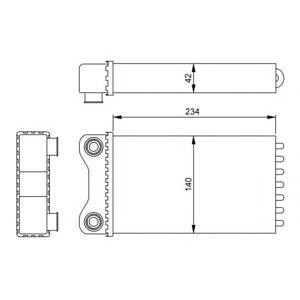радиатор за парно NRF 54252 