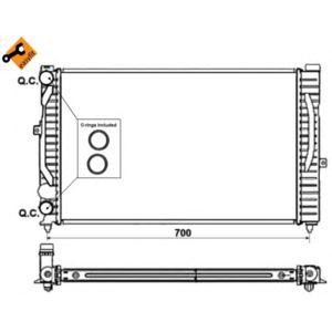 воден радиатор NRF 58259