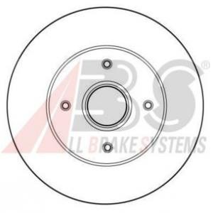 спирачен диск A.B.S. 16058 
