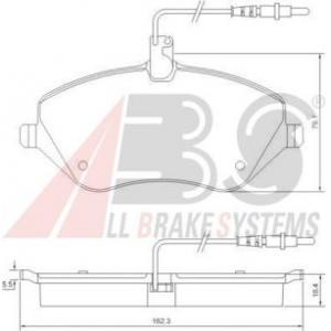 накладки A.B.S. 37431